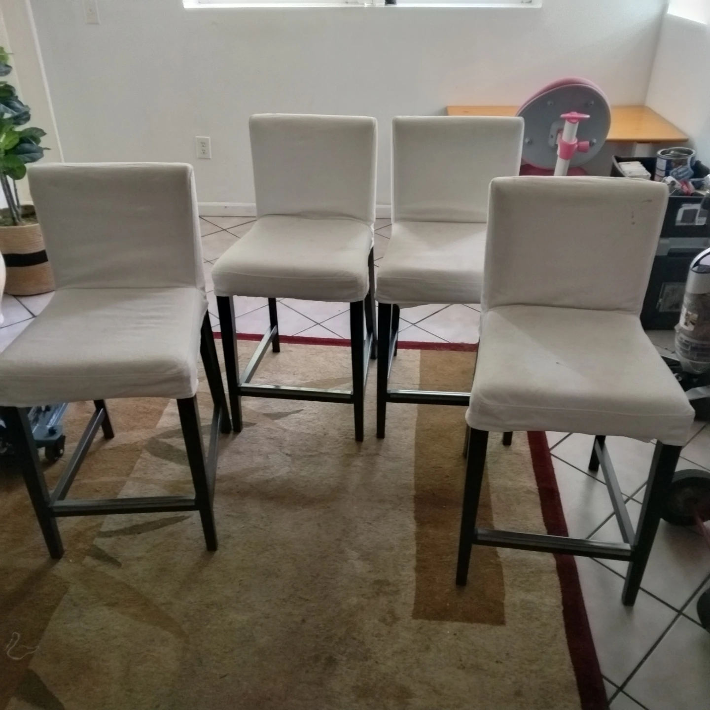 4 stools