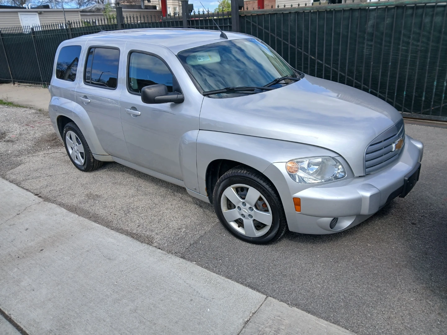 Silver Chevrolet HHR
