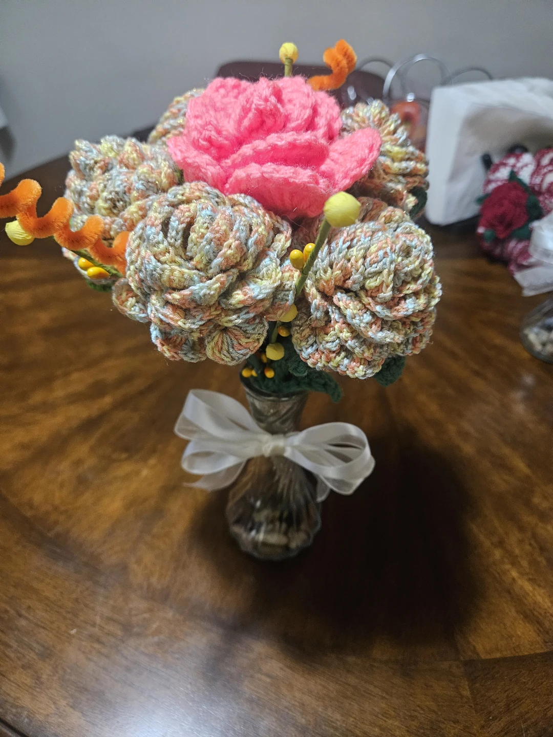 Crochet flowers - photo 4