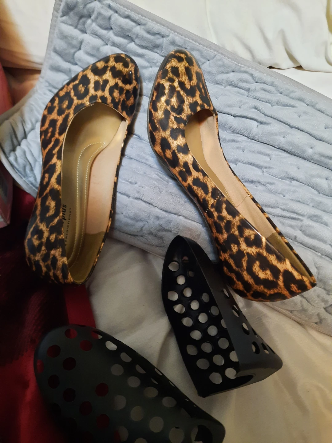 Womens Leopard print heels and tote bag - photo 5