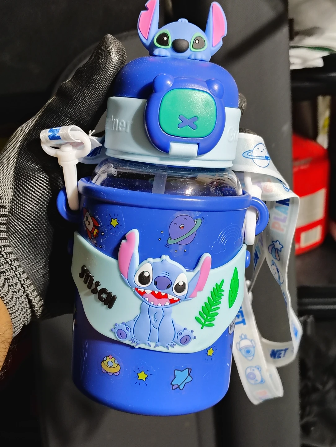 DISNEY Stitch Themed Kids Sippy bottles. ( New).