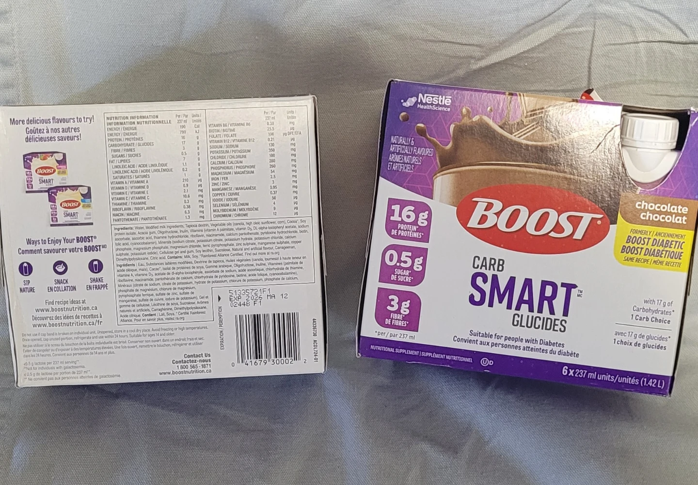 Boost Carb Smart Glucides Drink