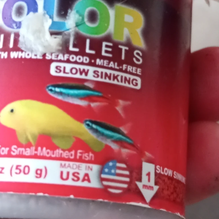 Omega One Color Mini Pellets Fish Food 1.8 oz - photo 3