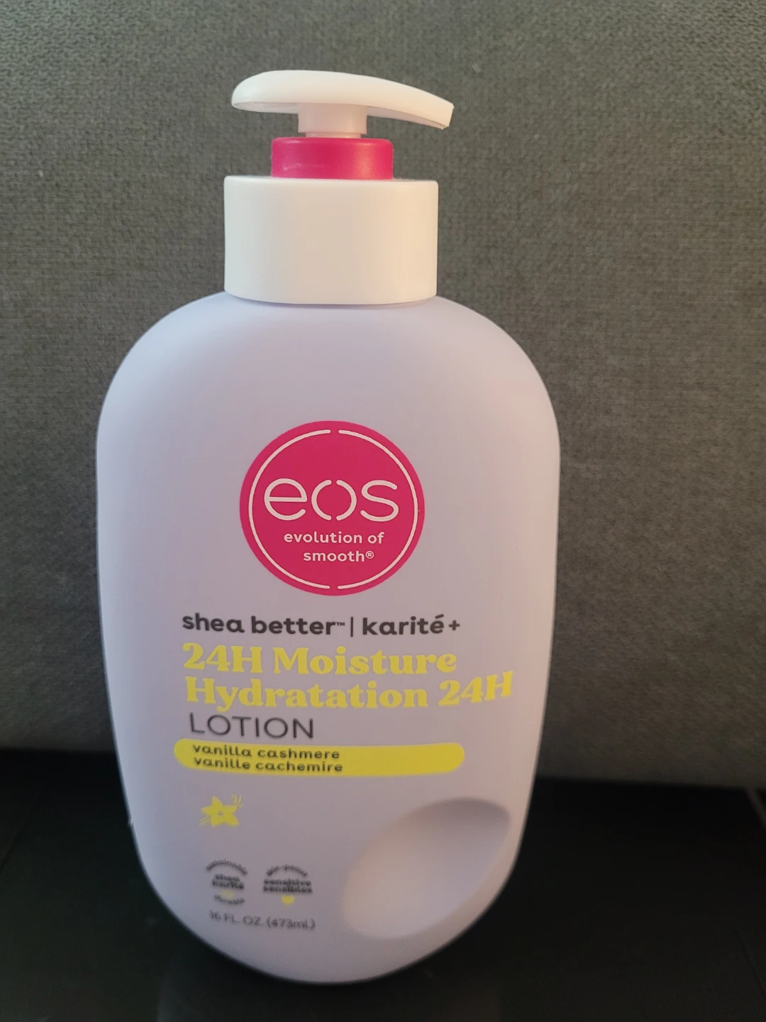 eos Shea Better Vanilla Cashmere 24H Moisture Lotion 16 fl oz