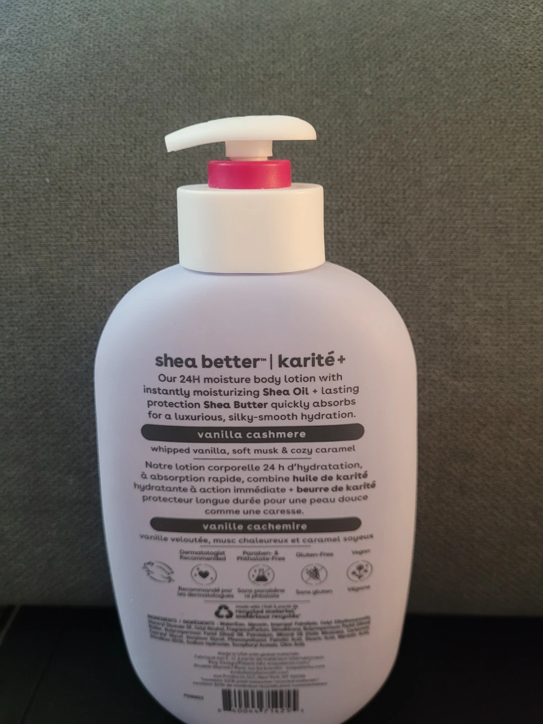 eos Shea Better Vanilla Cashmere 24H Moisture Lotion 16 fl oz - photo 2