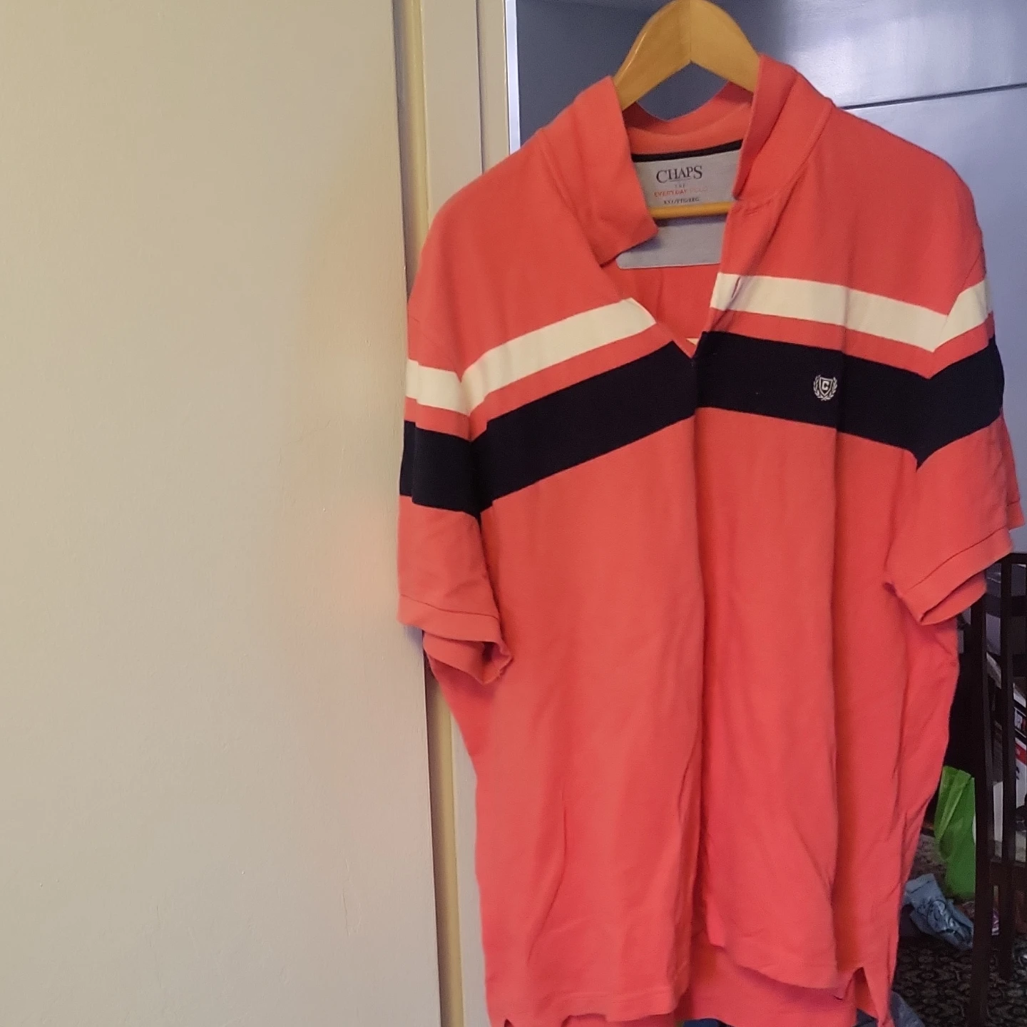 Chaps Men's Striped Polo Shirt