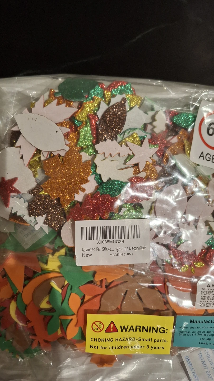 Assorted Fall Stickers/Cards Decoration - photo 2