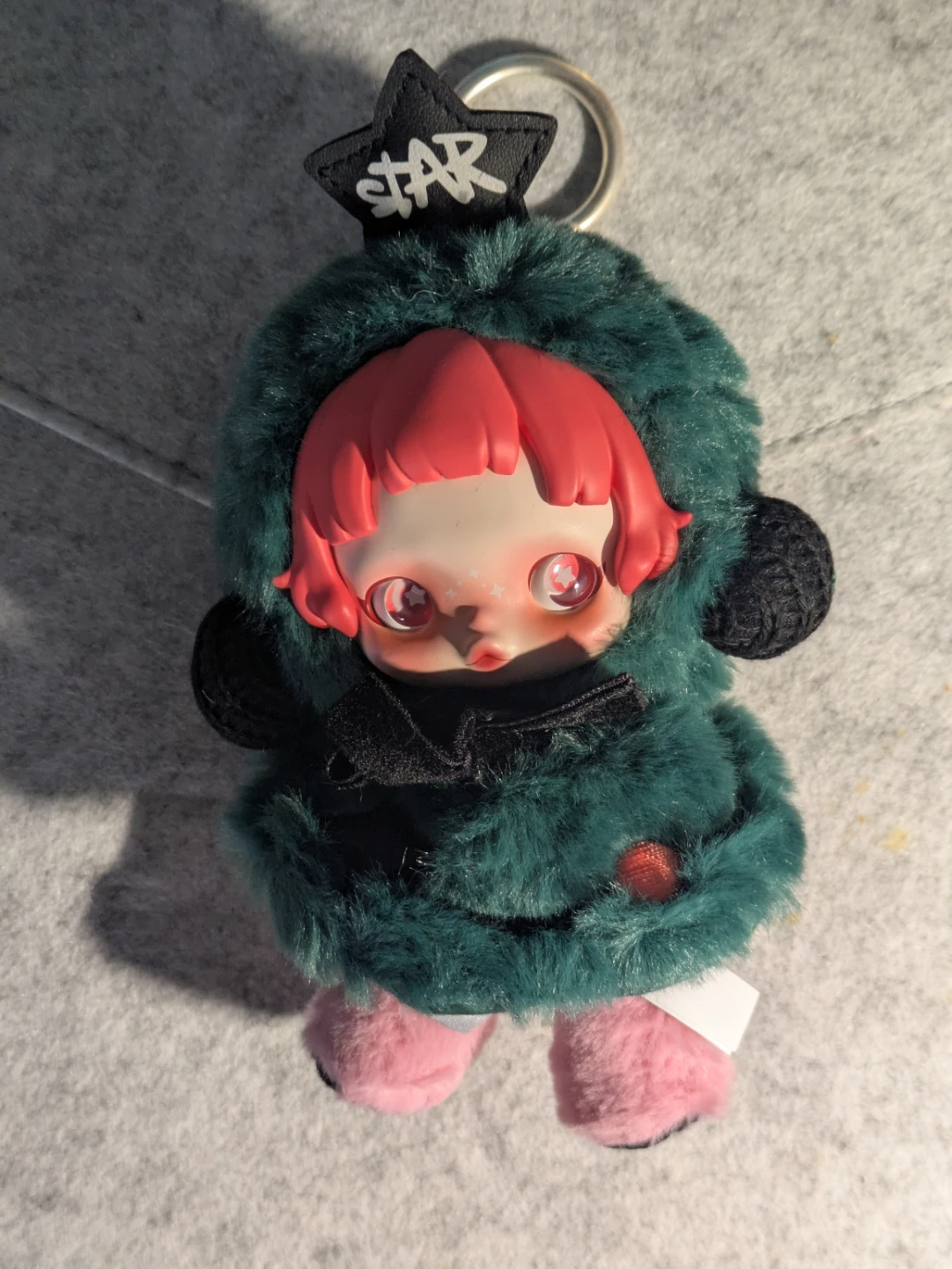 SKULLPANDA Winter Symphony Series Plush Keychain - Partita