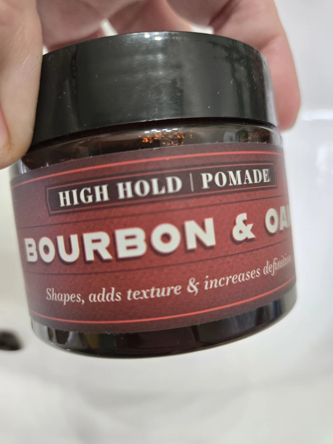 Belmont Lounge Bourbon & Oat High Hold Pomade - photo 2
