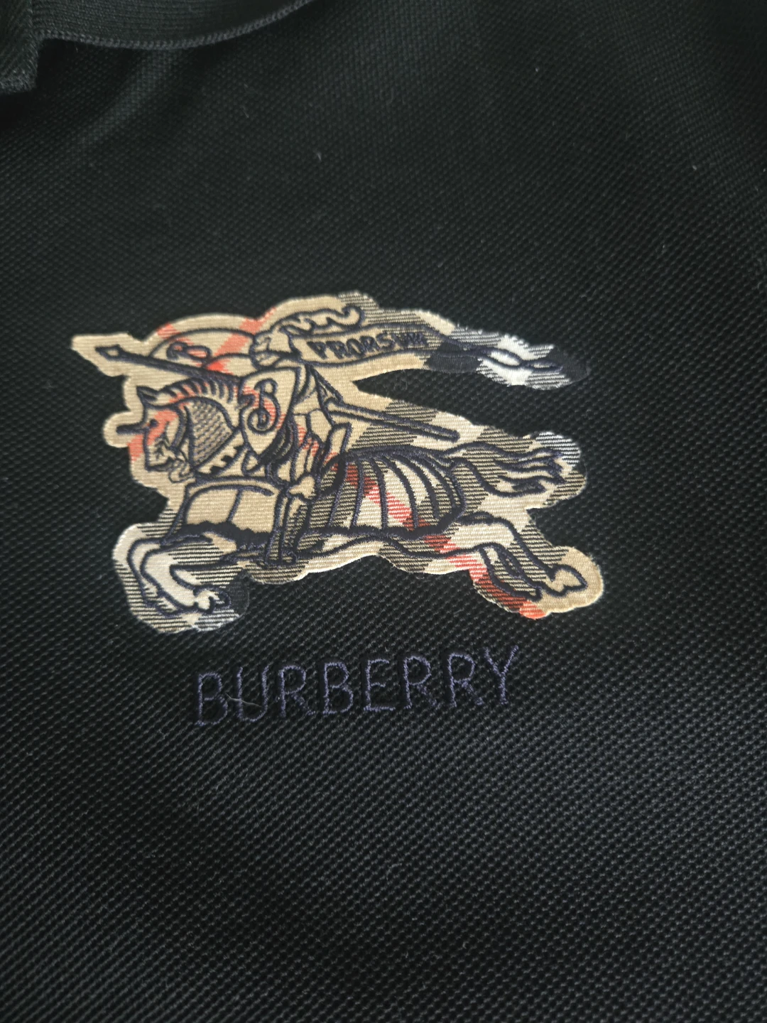 BURBERRY Black Polo Shirt XL - photo 3