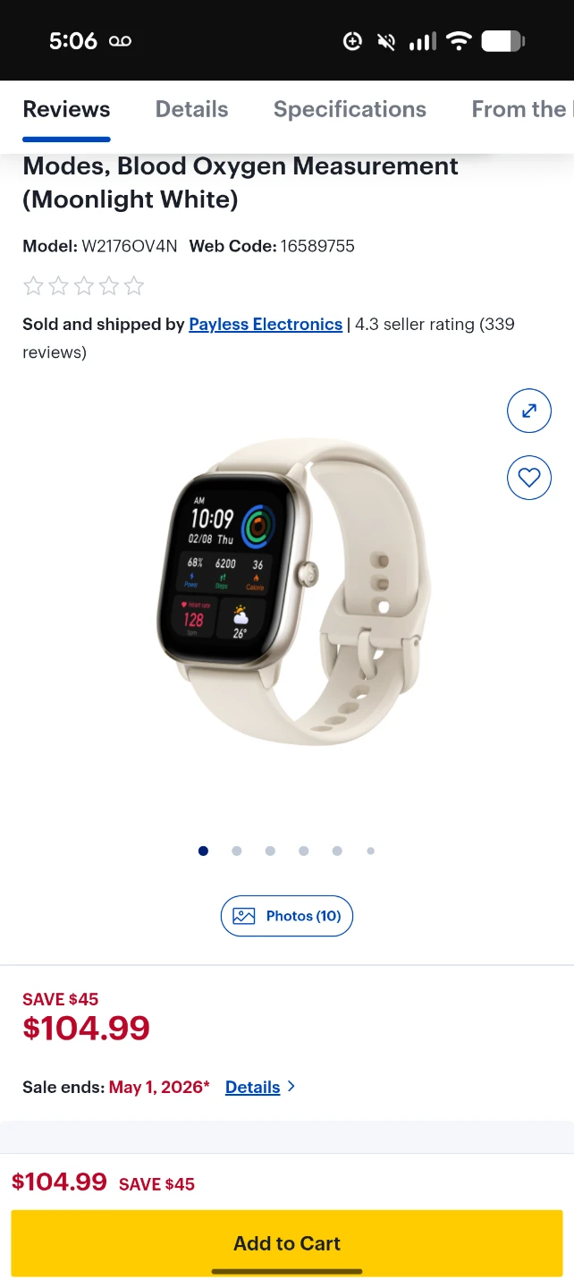 Amazfit 2 mini- black - photo 3