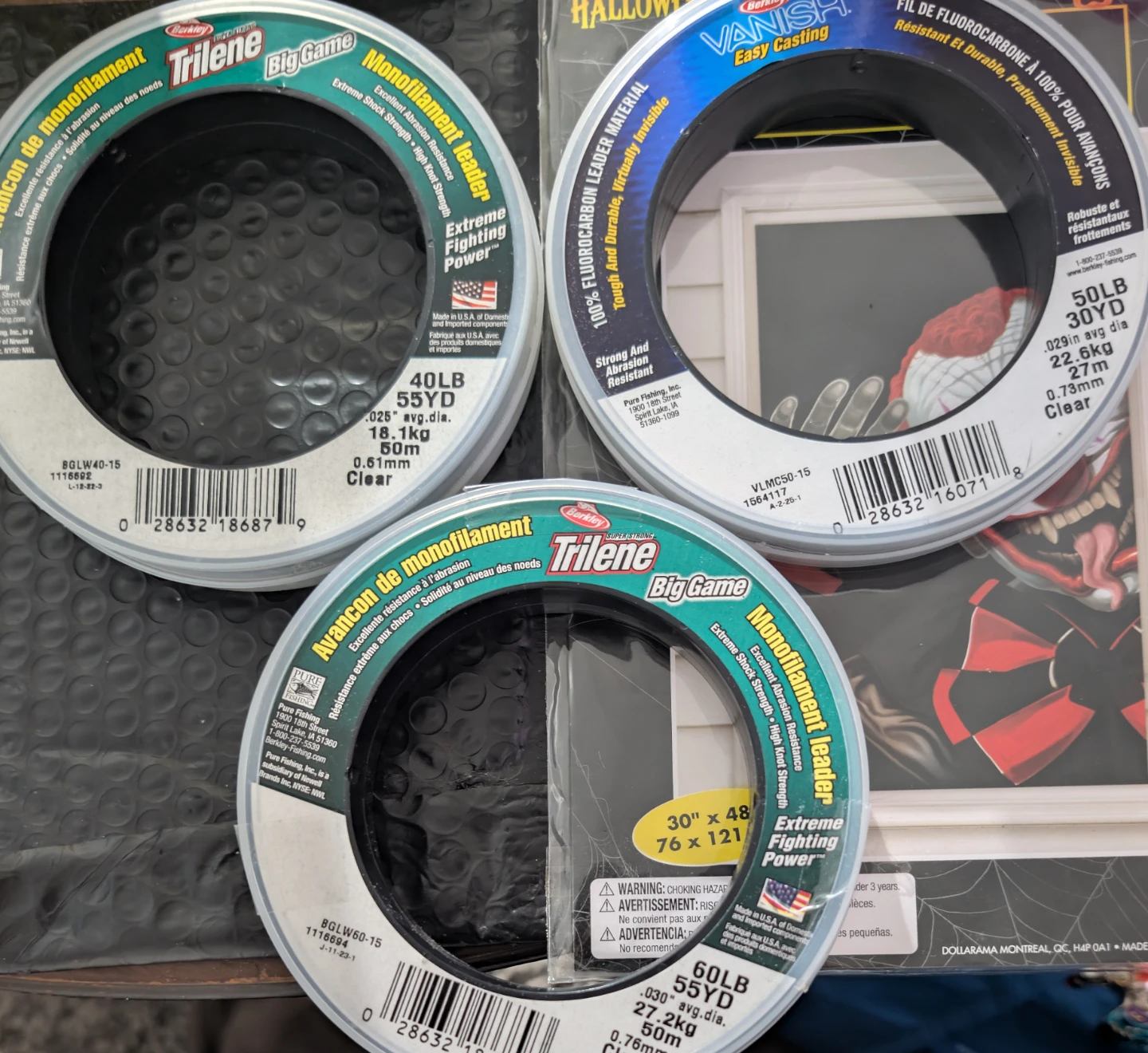 Berkley Trilene Big Game Mono Fishing Line - 40,50,60lb/55yd