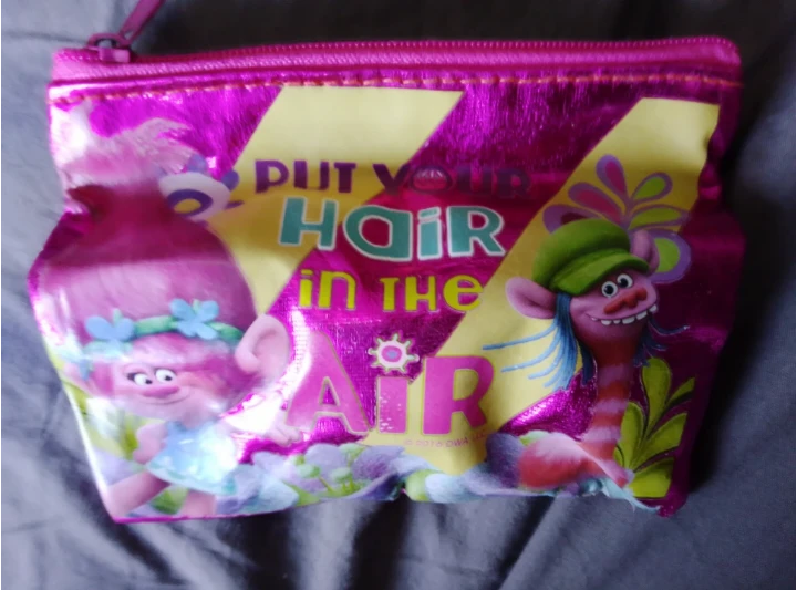 Trolls Pouch with Hair Bow
