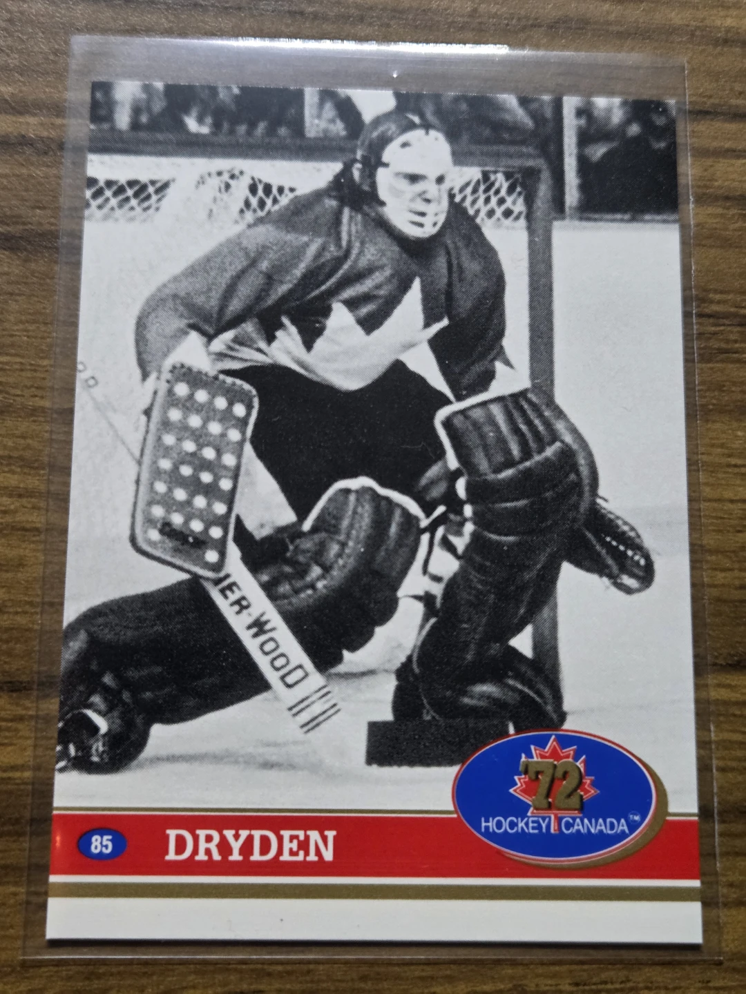 Ken Dryden 1972 Hockey Canada Trading Card