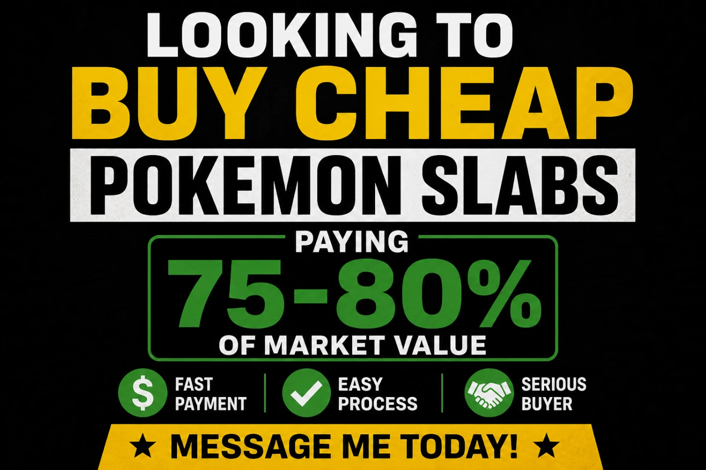 Buying Low End Pokemon Slabs