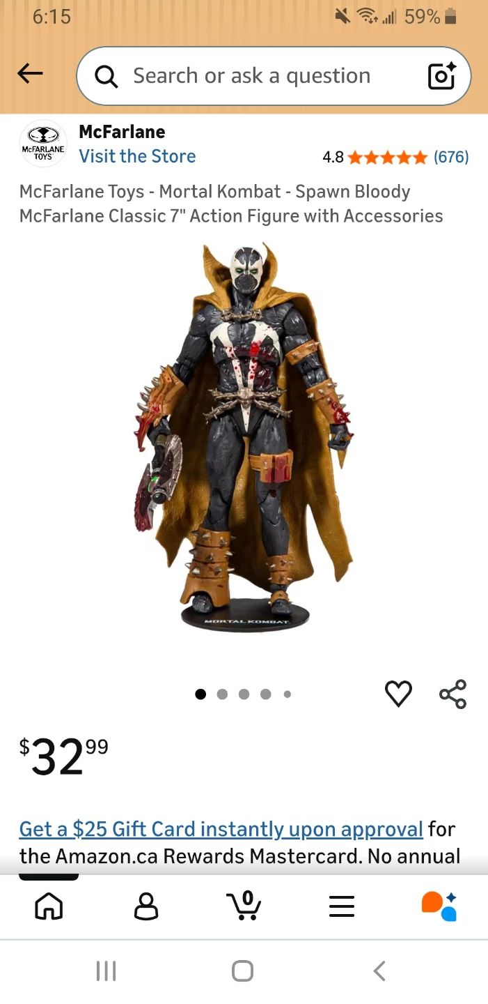 Mortal Kombat 11 Spawn Action Figure - photo 3