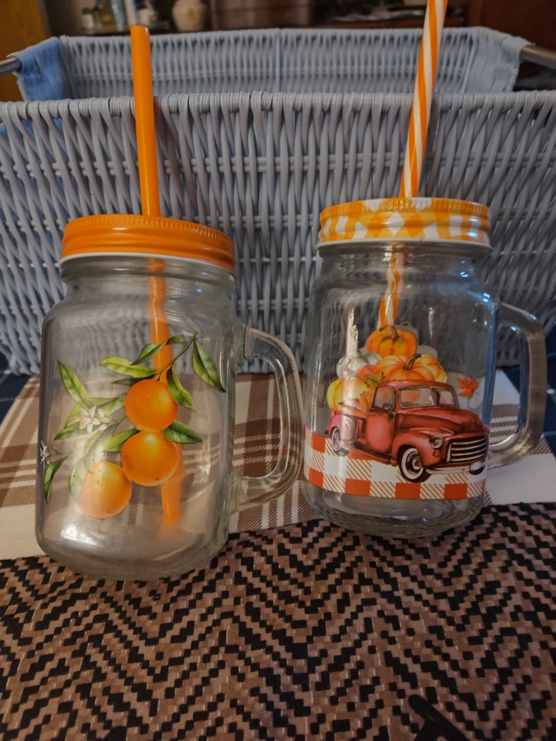 Glass Cups $3 EA or Both $5
