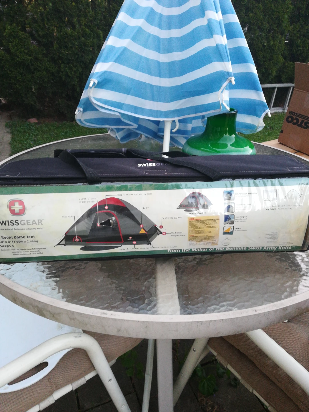 Swiss Gear 2 Room Dome Tent 10' x 8'