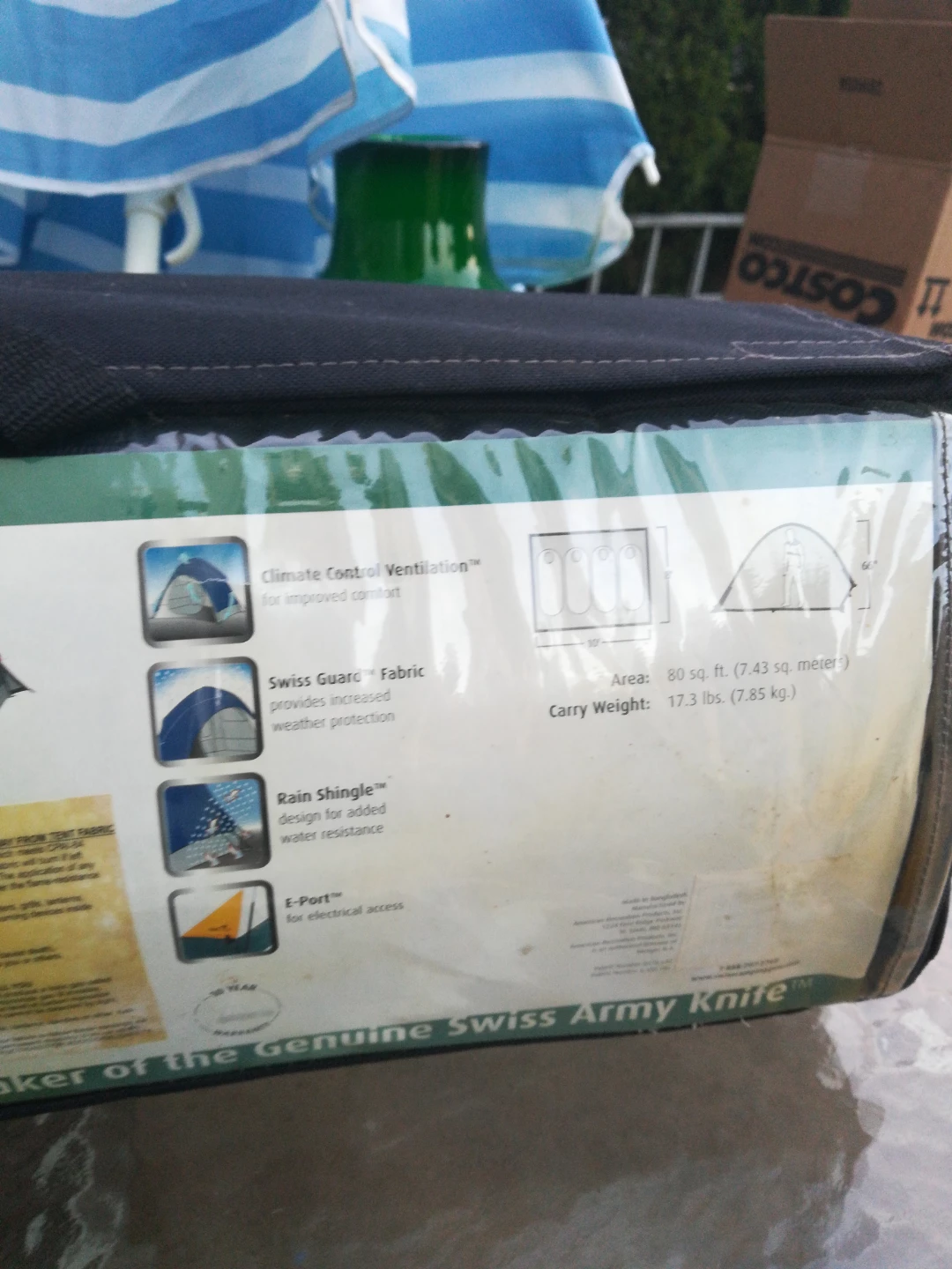 Swiss Gear 2 Room Dome Tent 10' x 8' - photo 3