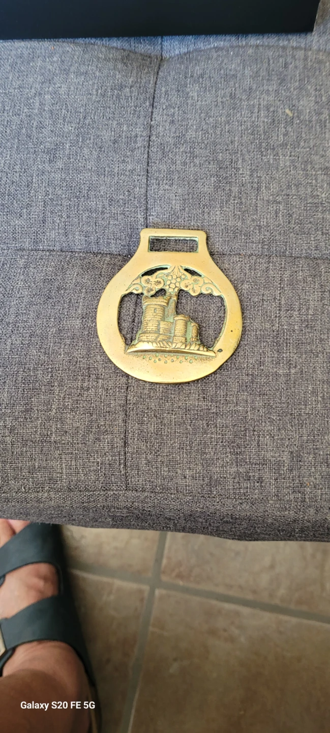Collection of 4 Vintage Brass Horse Brass Decorations - photo 3