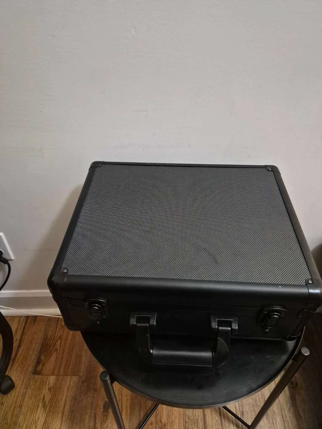 Black Aluminum Hard Case with Foam Inserts - photo 2