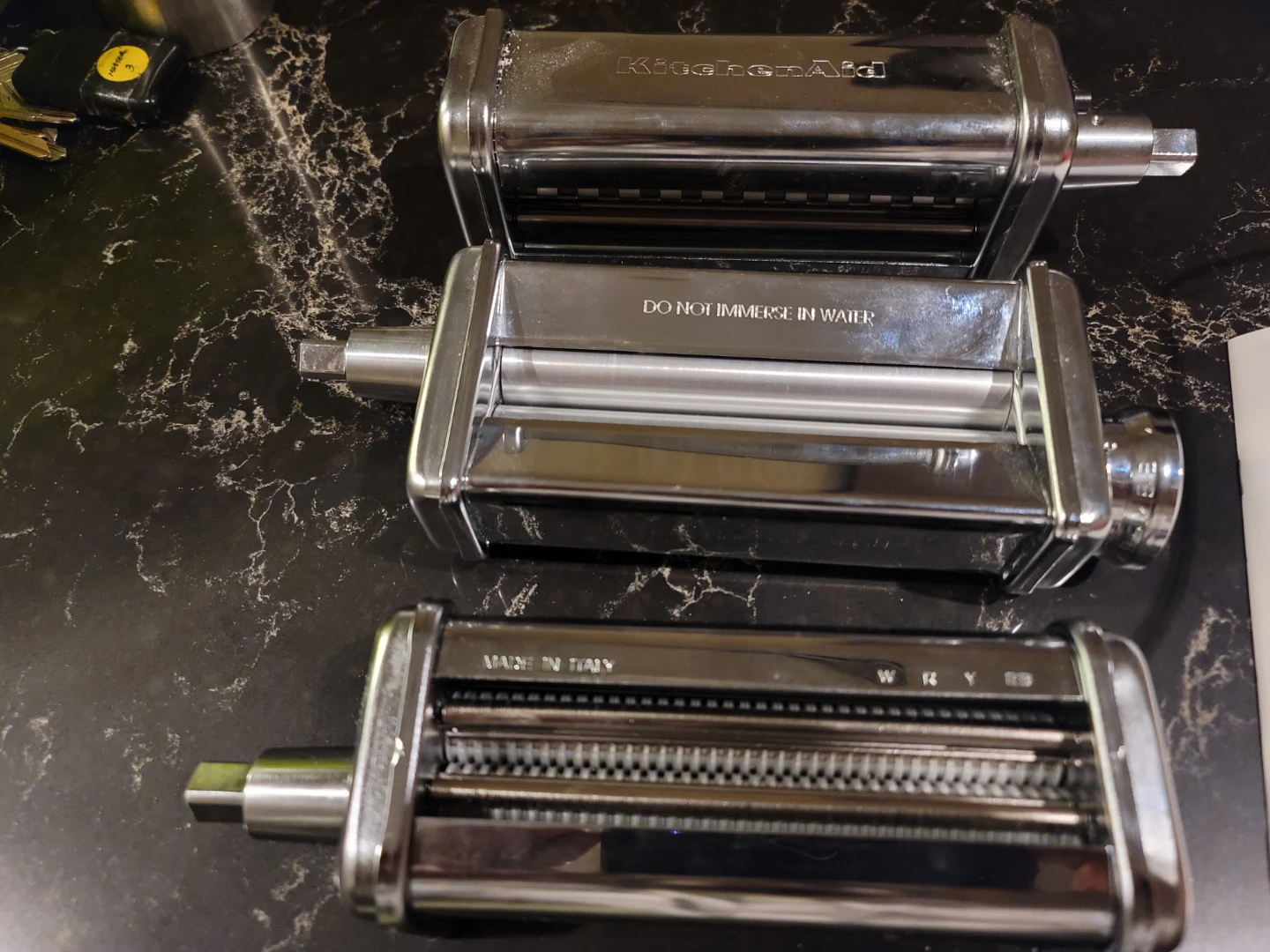 KitchenAid Pasta Roller Attachment - 3 pieces.