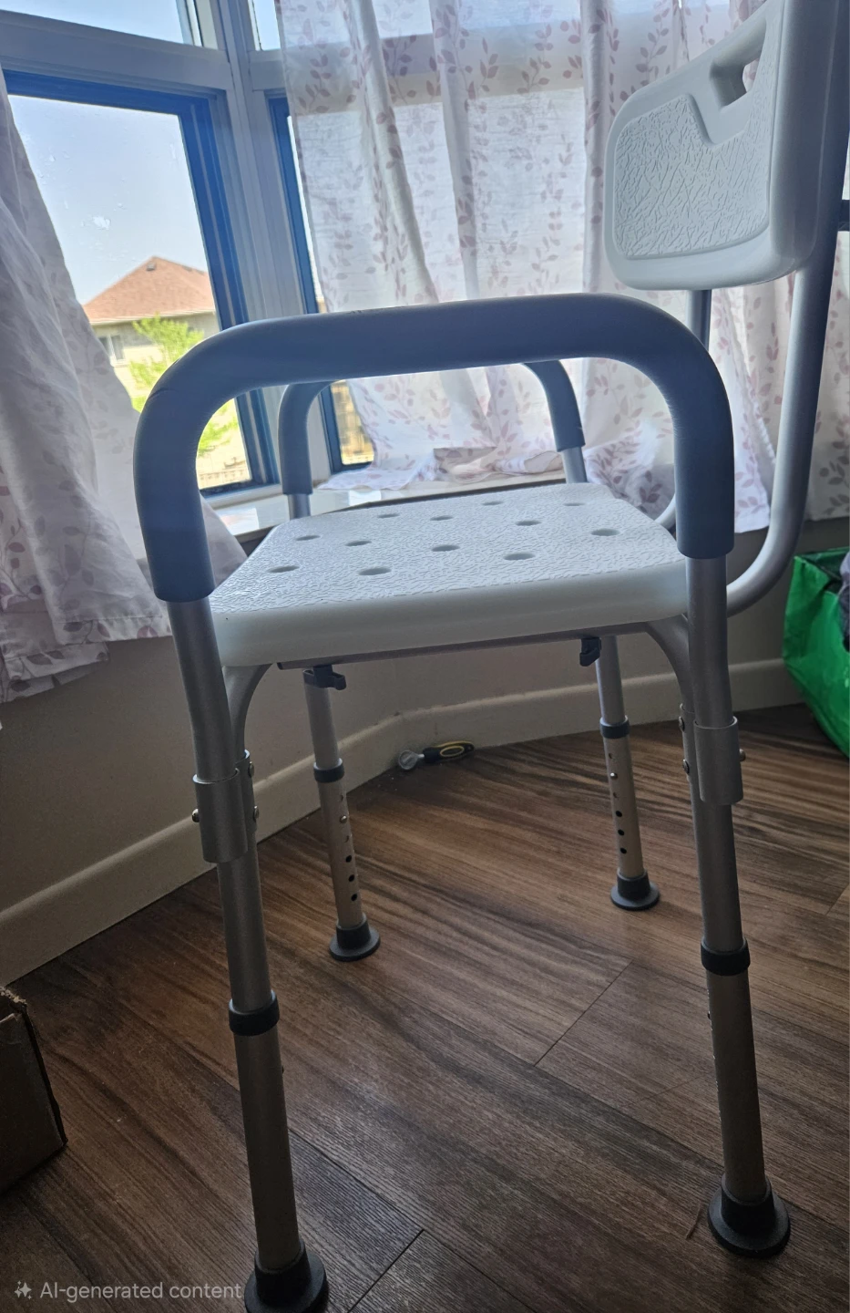 Adjustable Bath Safety Seat with Backrest