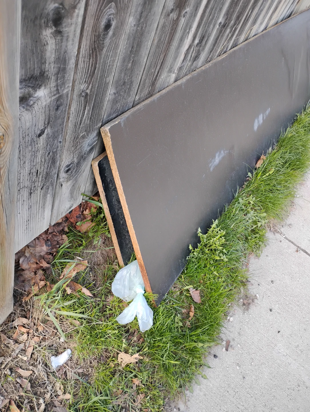 Large particle board sheet