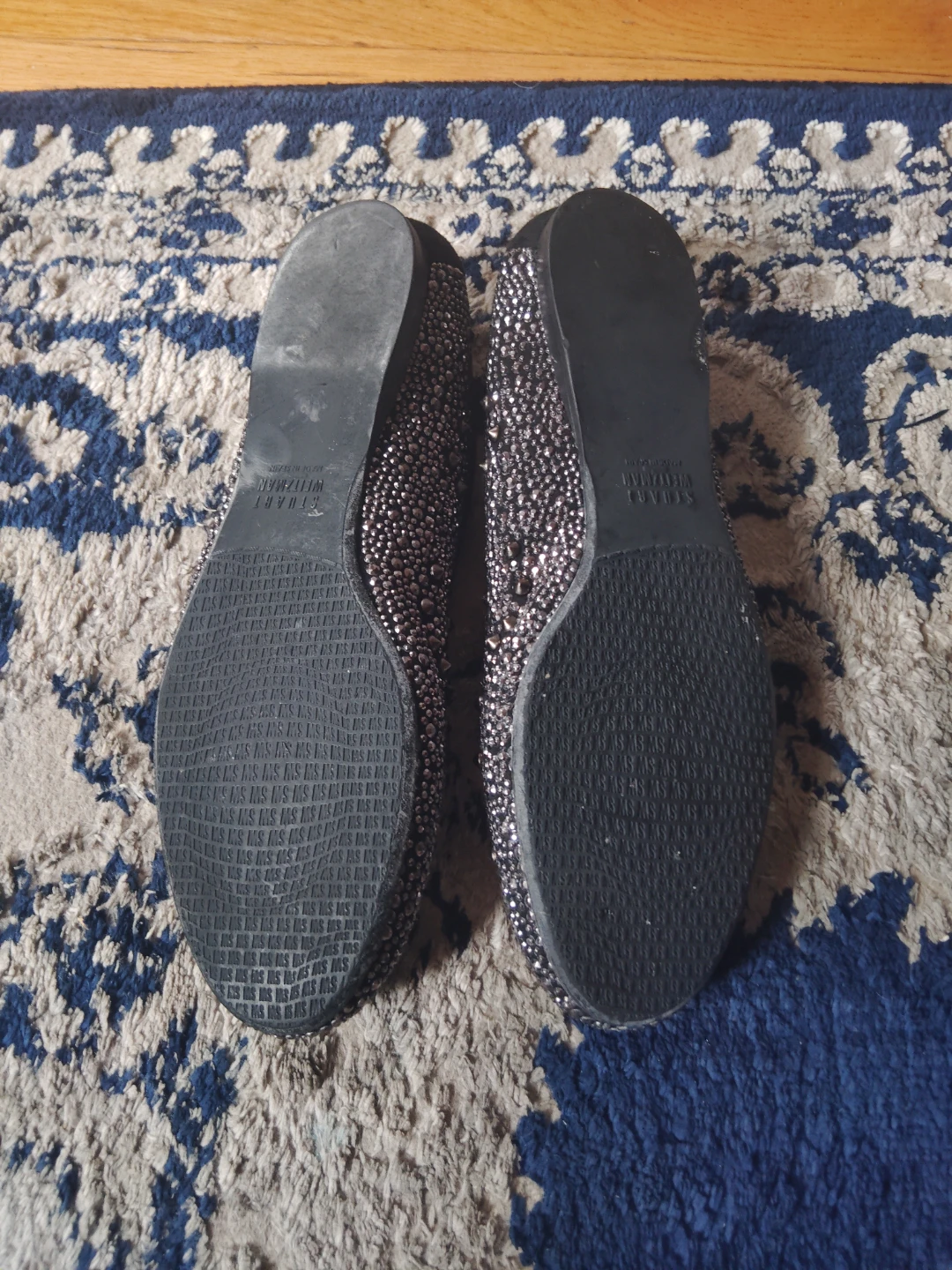 Stuart Weitzman Embellished Ballet Flats - Size 7 - photo 3