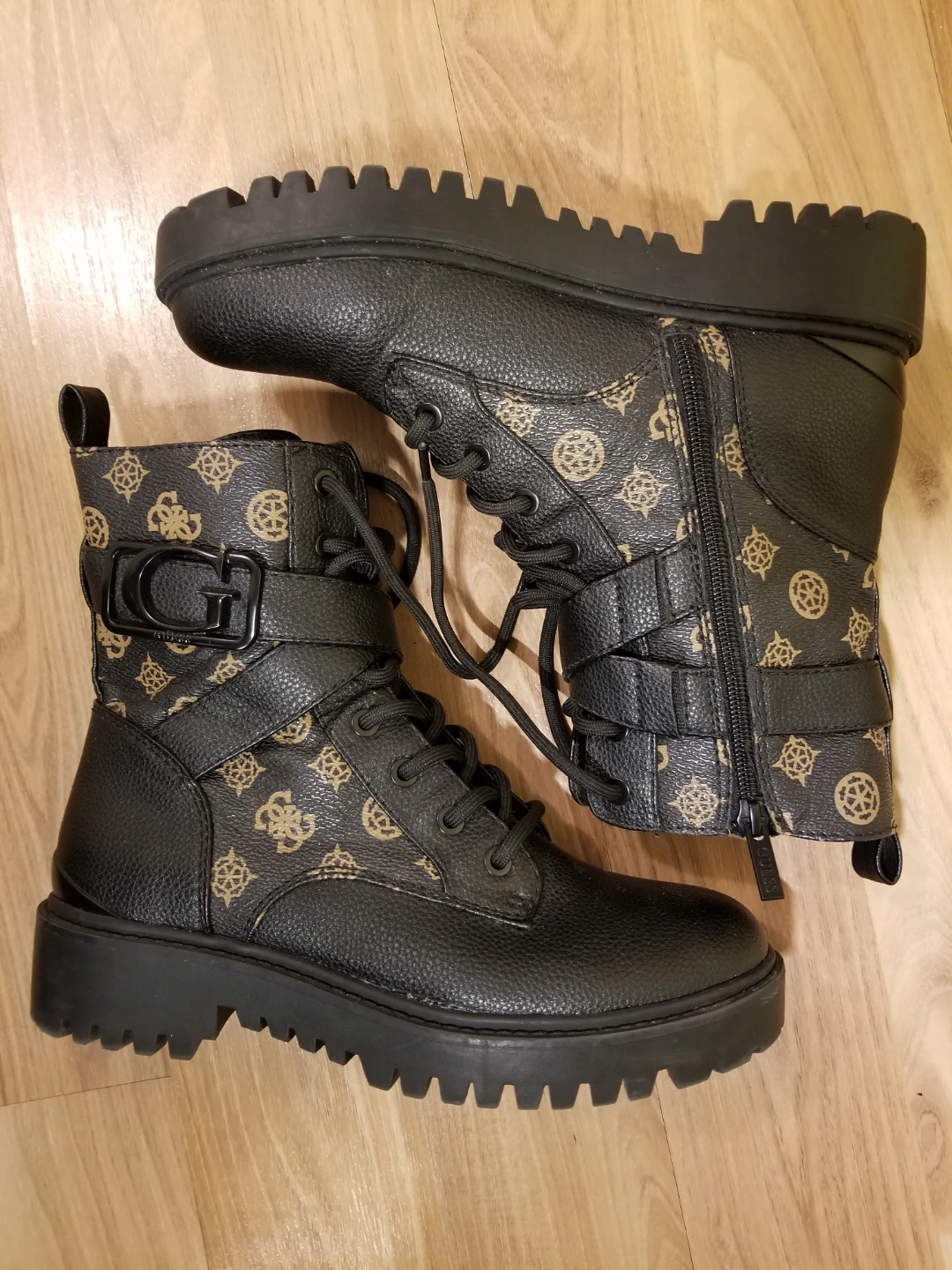 Guess Women's Orana Combat Boots