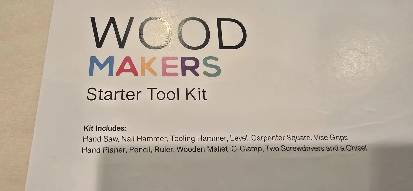 Wood Makers Starter Tool Kit for Kids - photo 2