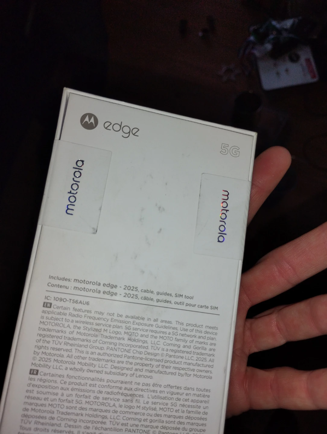 Motorola Edge 2025 Smartphone - Deep Forest