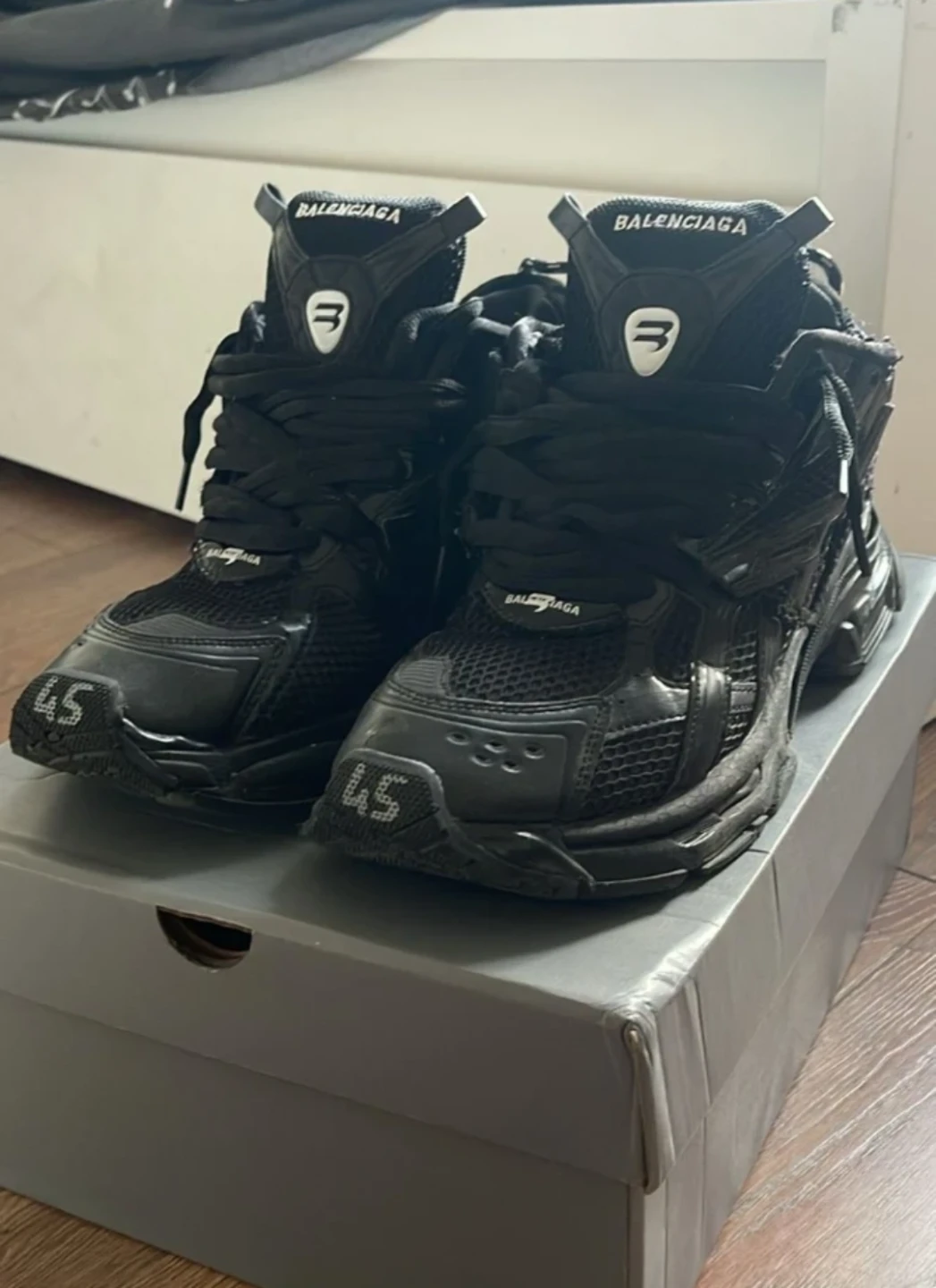 Balenciaga Runner Sneakers - Black - Size 45/11 *NEGOTIABLE*