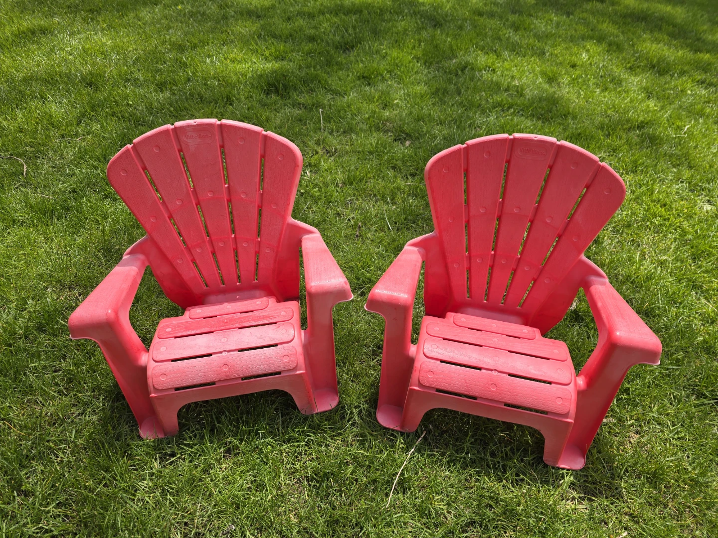 Little Tikes Adirondack Chairs for Kids x2