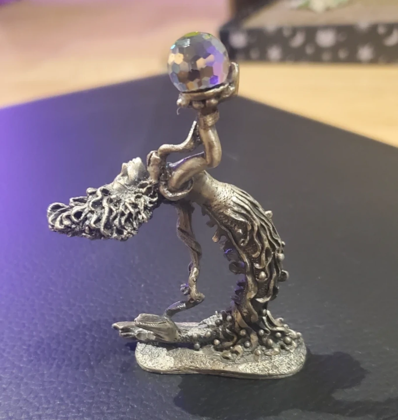 The Siren by Royal Doulton Pewter Figurine - photo 4