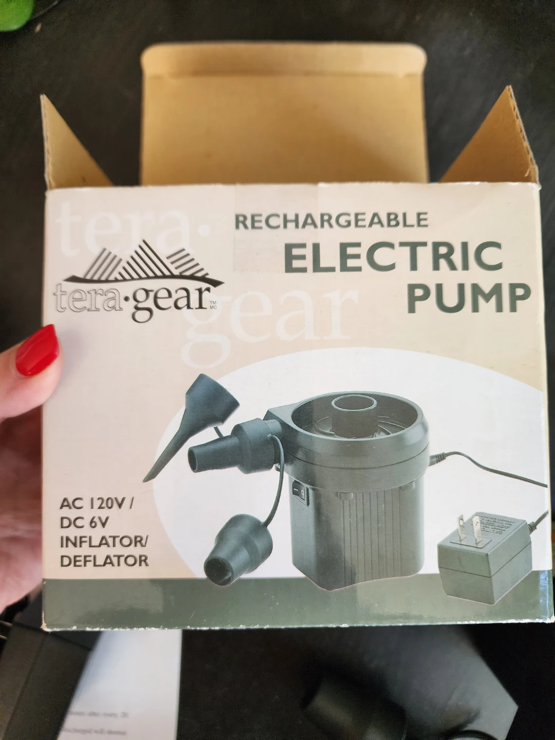 Tera Gear Rechargeable Electric Pump