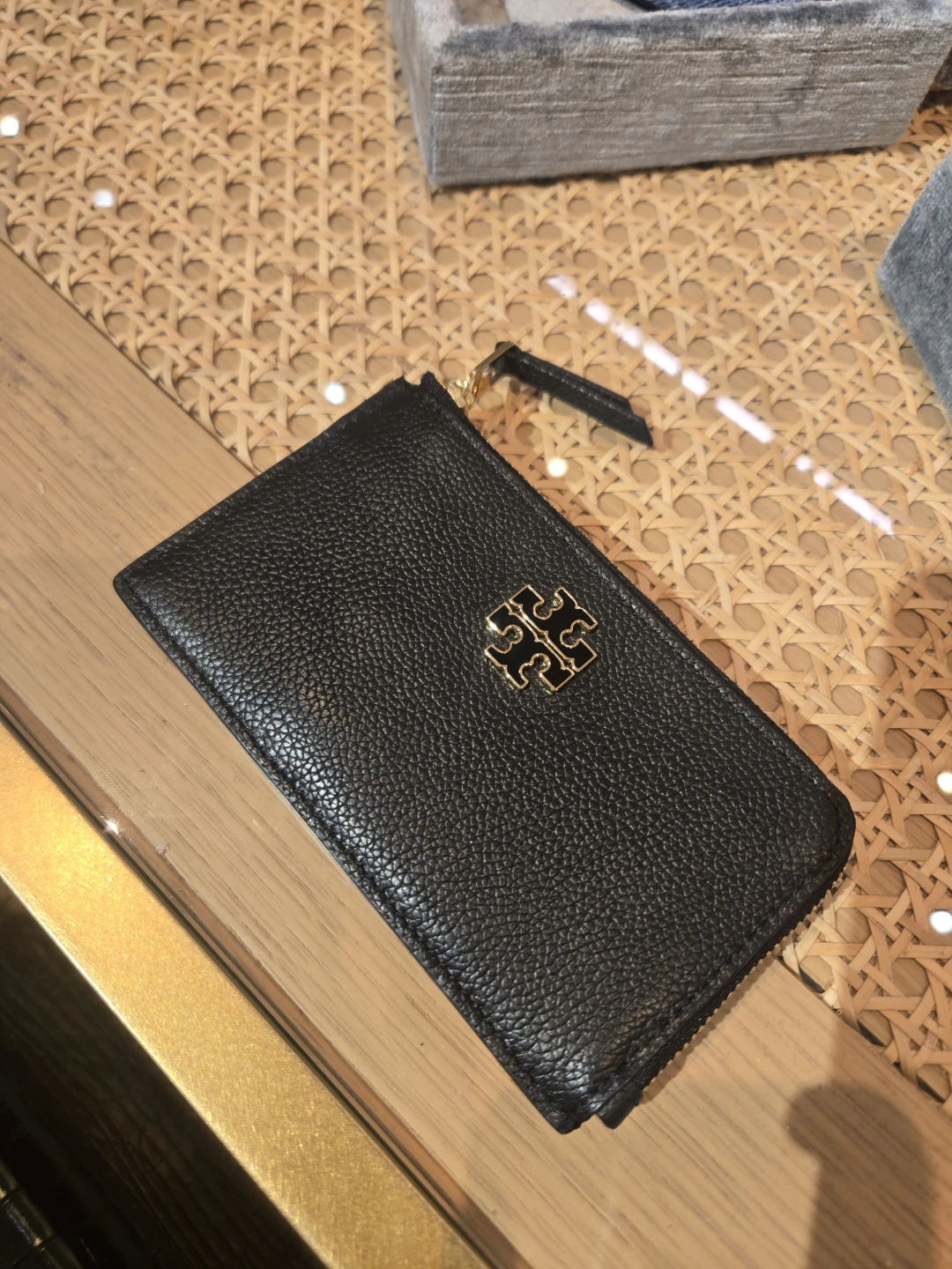 Tory Burch Black Leather Card Case - photo 2
