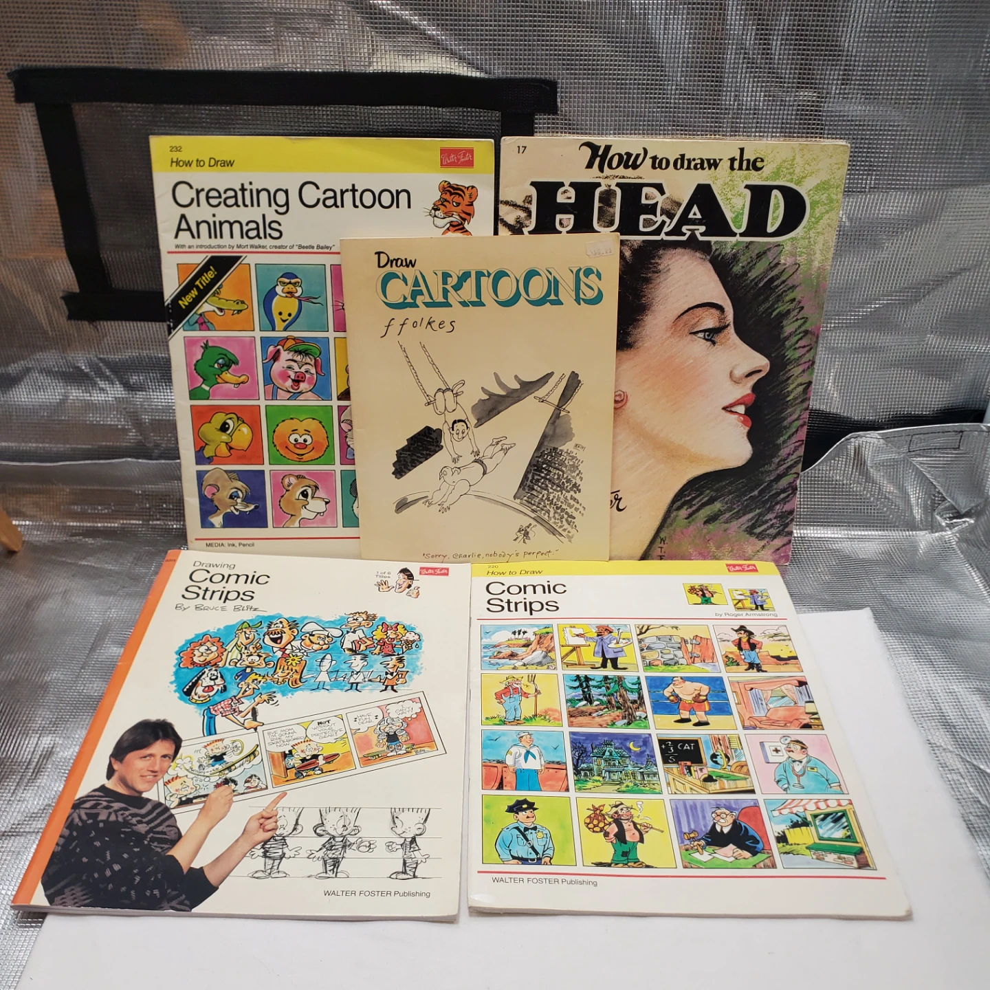 How to Draw Books: Comic Strips, Animals, Heads & Expressions