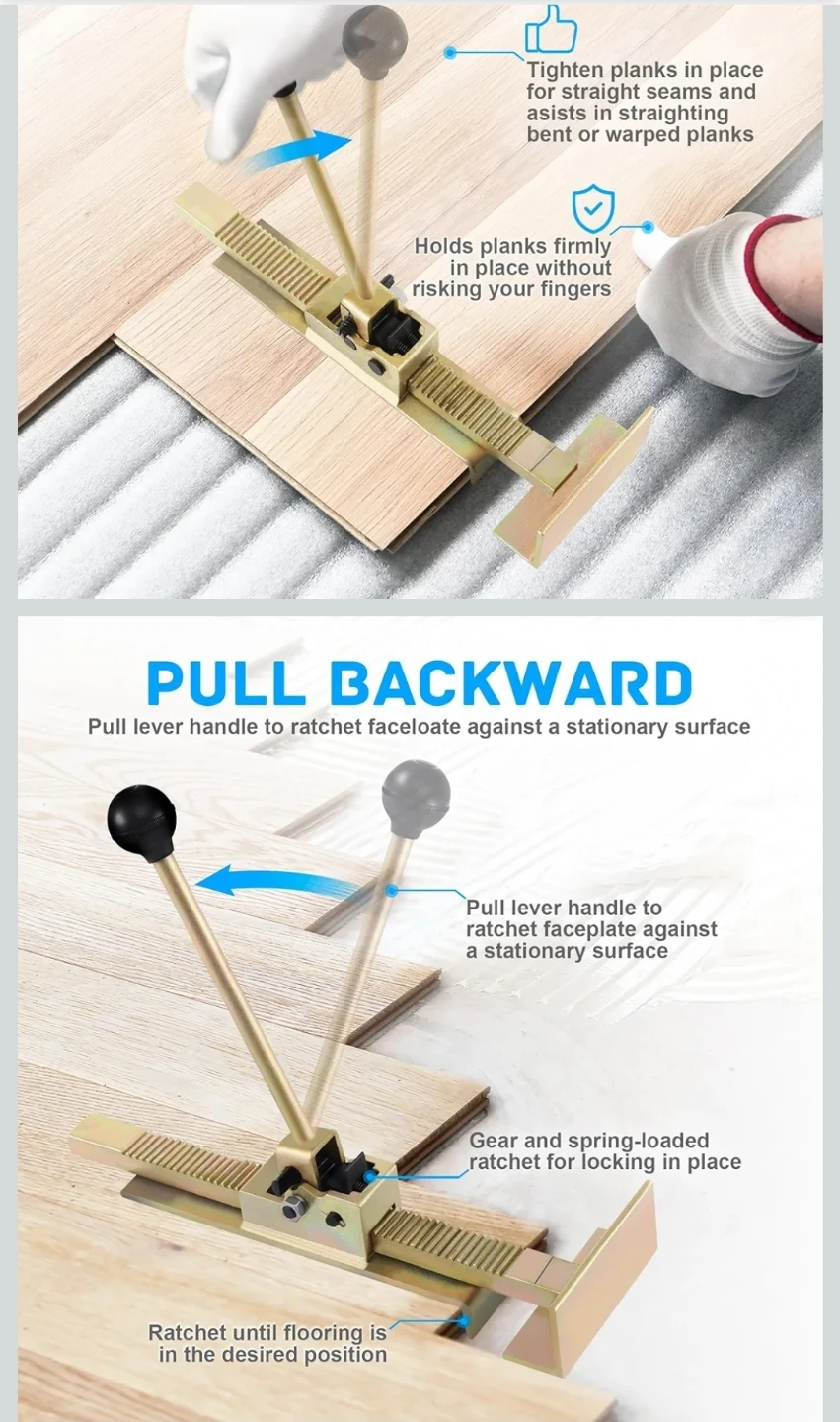 New Hardwood Flooring Jack Positioning Tool - photo 4