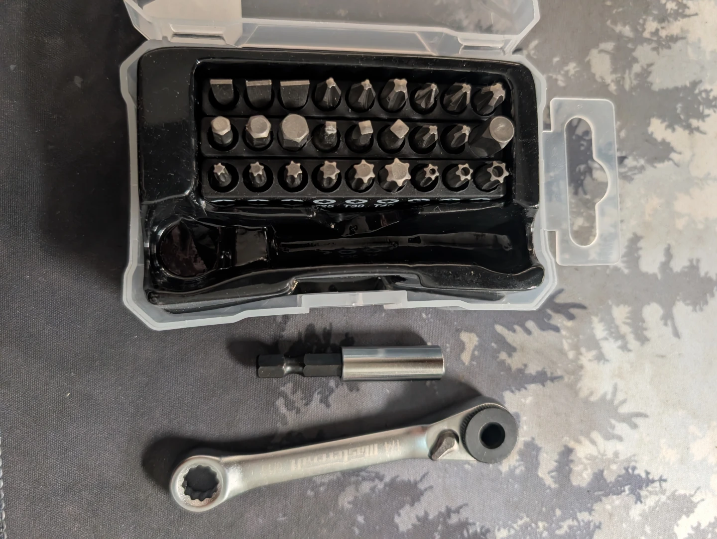 Mastercraft Ratcheting Bit Wrench Set - 29 Pieces - photo 2