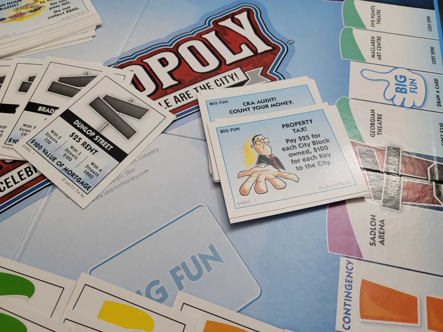 FREE 🎁 Barrie Monopoly Board Game - photo 2