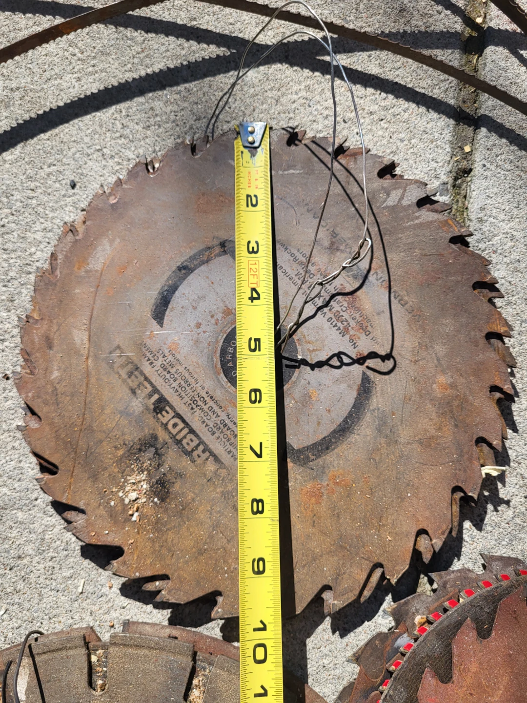 Used Saw Blades Tool: bandsaw, hack saw, circular saw - photo 4