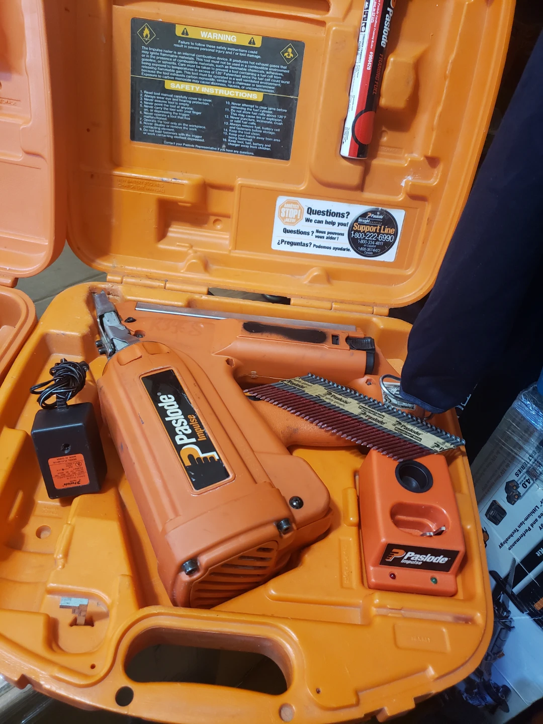Paslode Cordless Framing Nailer with Case - photo 2