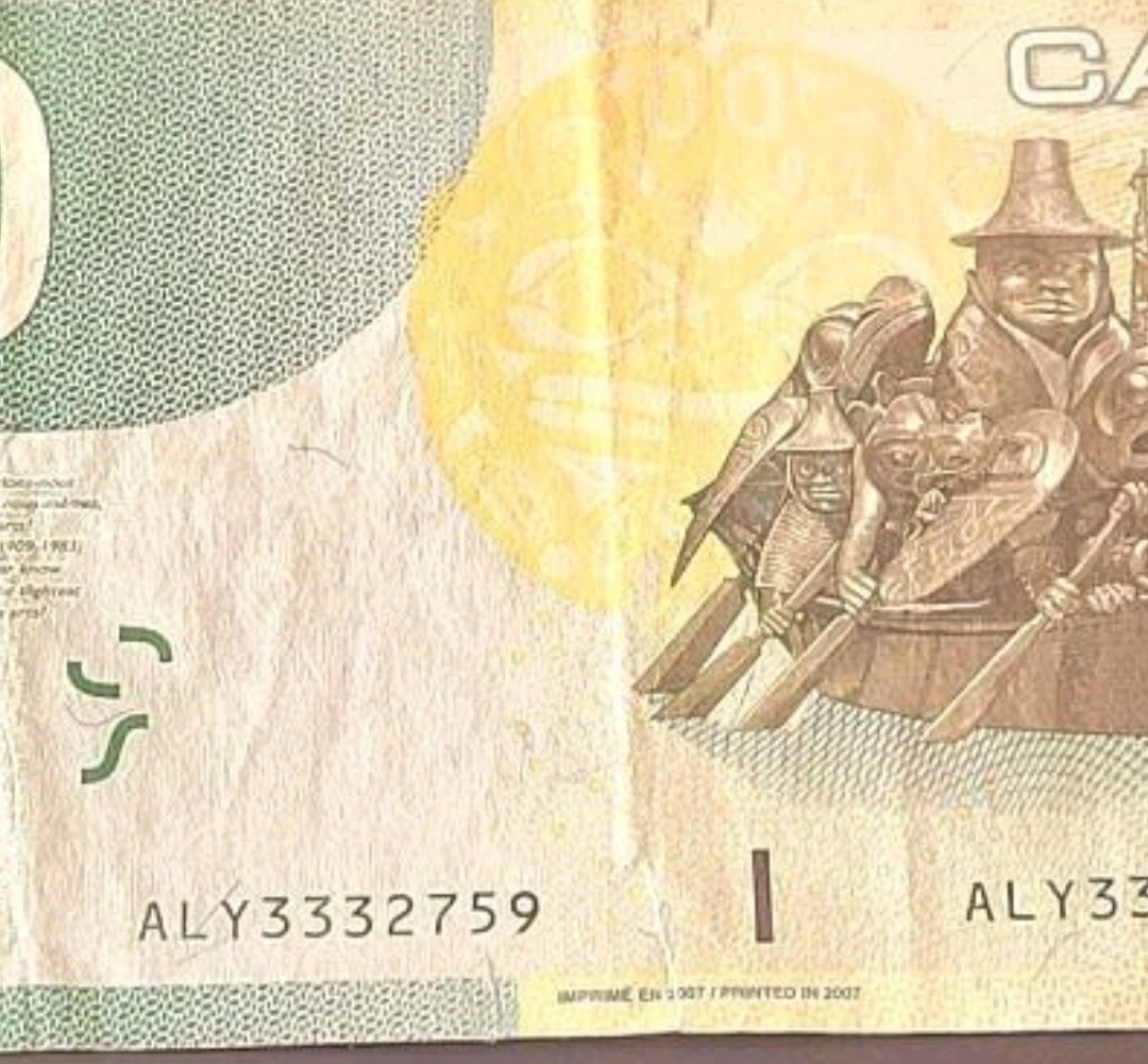 "PAPER" CANADIAN BILL - COLLECTABLE