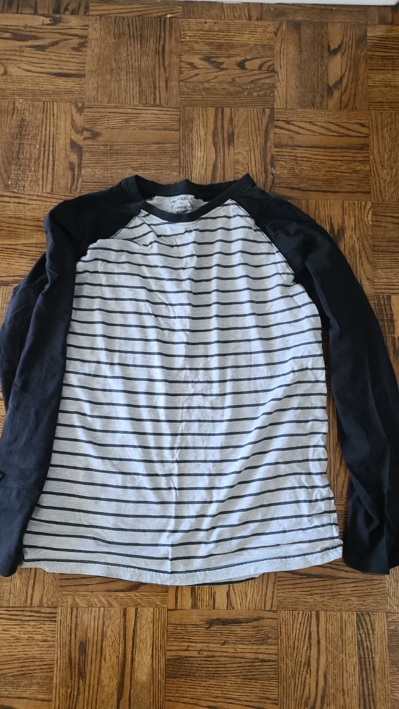 Urbanology Long Sleeve Striped T-Shirt XL