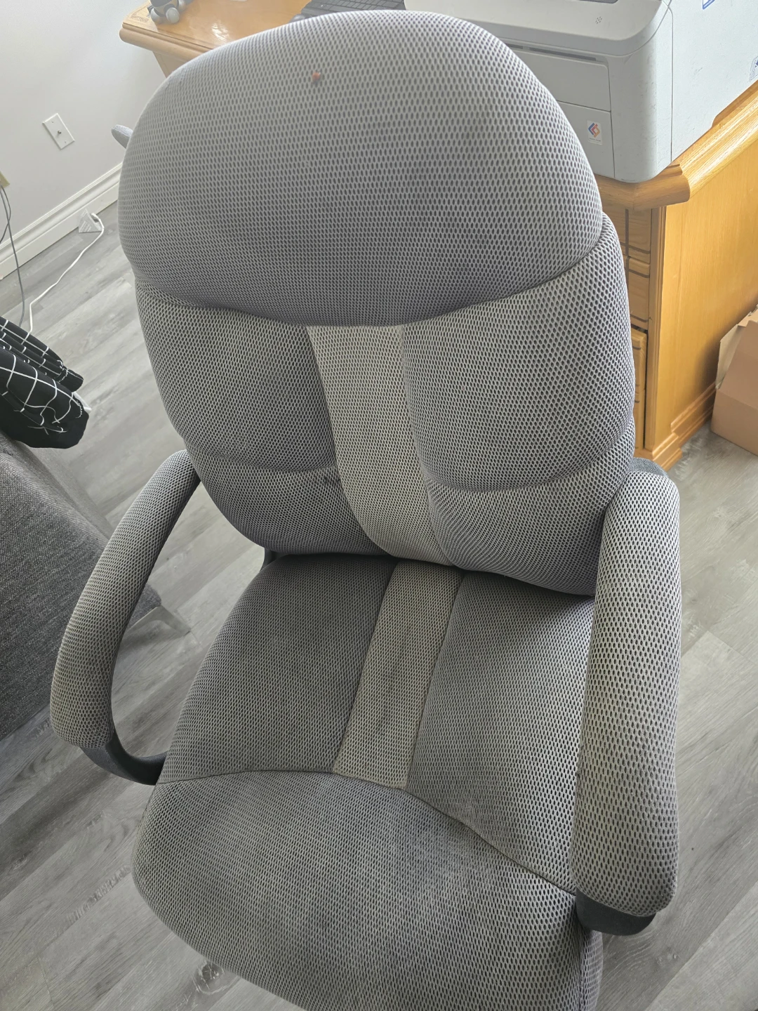Grey Office Chair - photo 3
