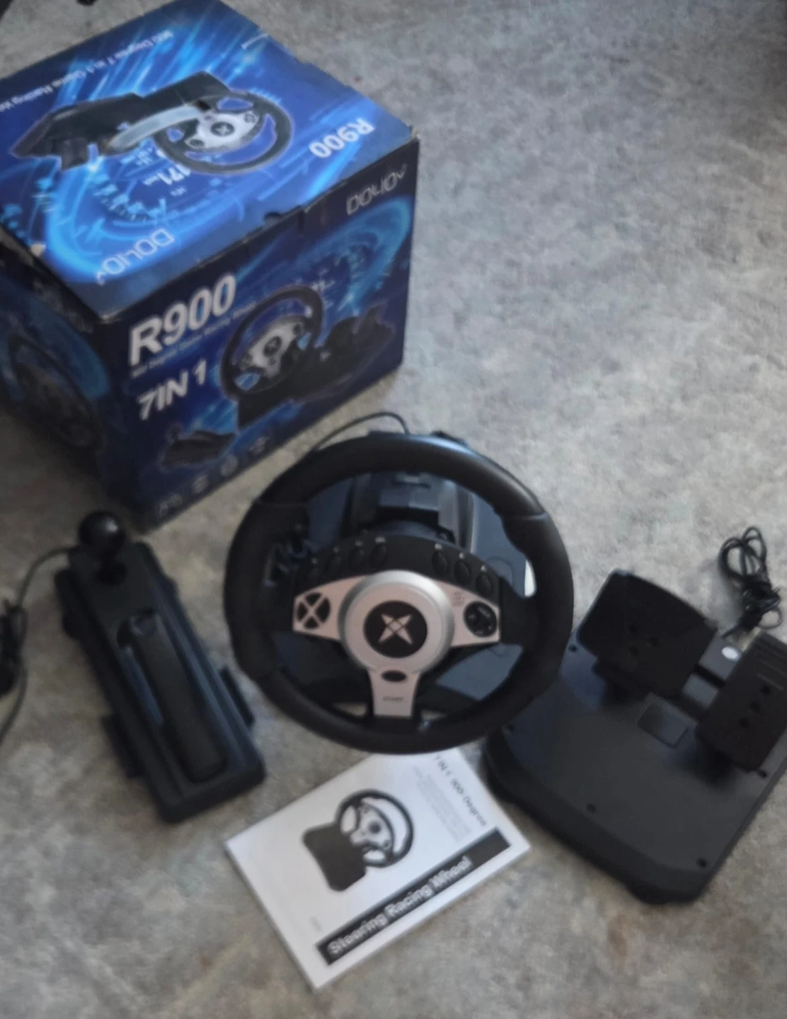 R900 7 in 1 Gaming Steering Wheel - photo 5