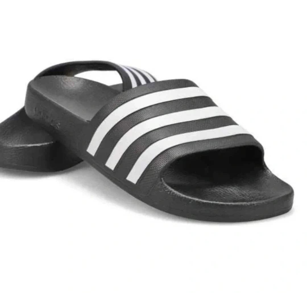 Adidas Adilette Slides - Black/White - photo 4