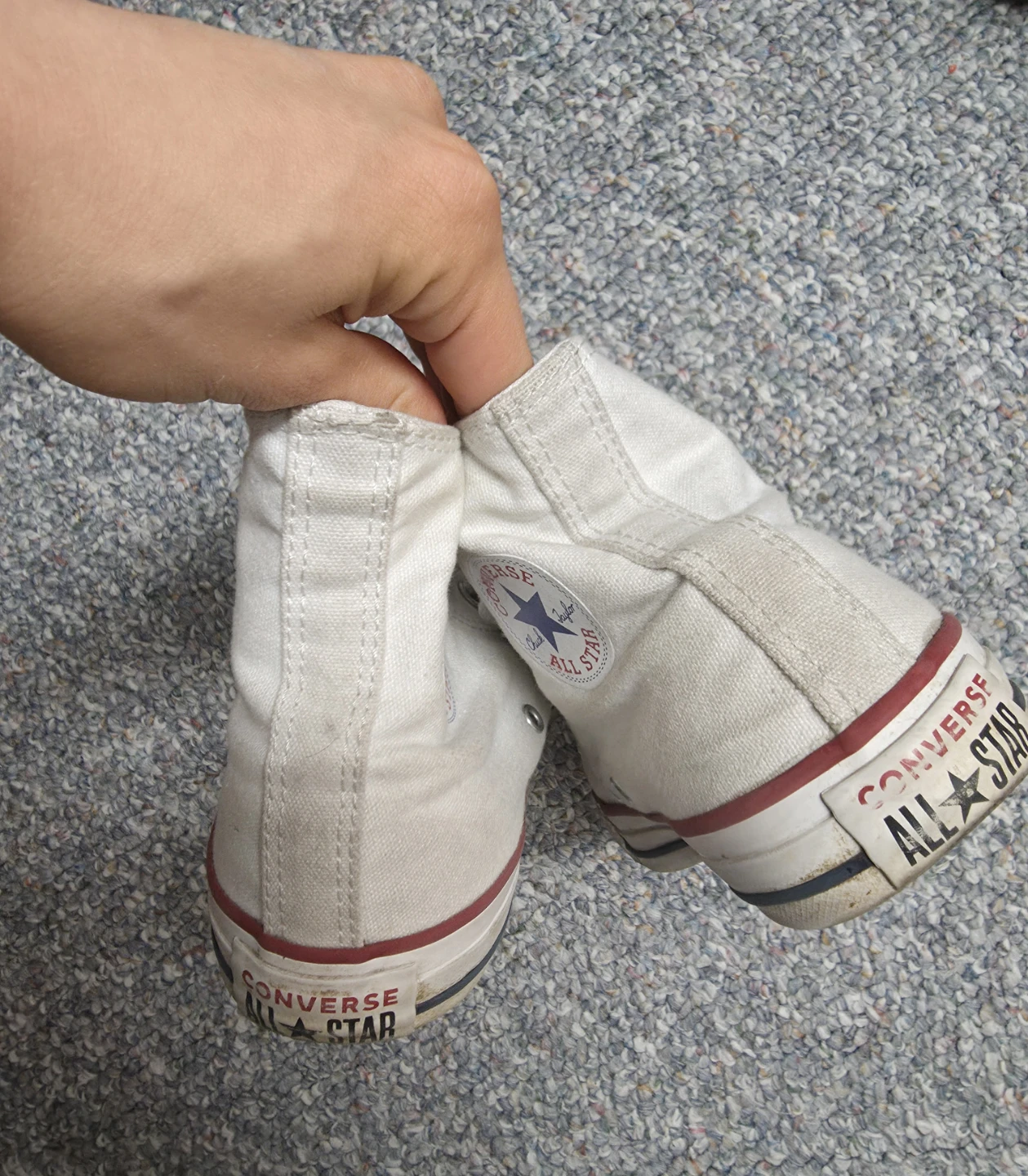 White converse size 6 - photo 2