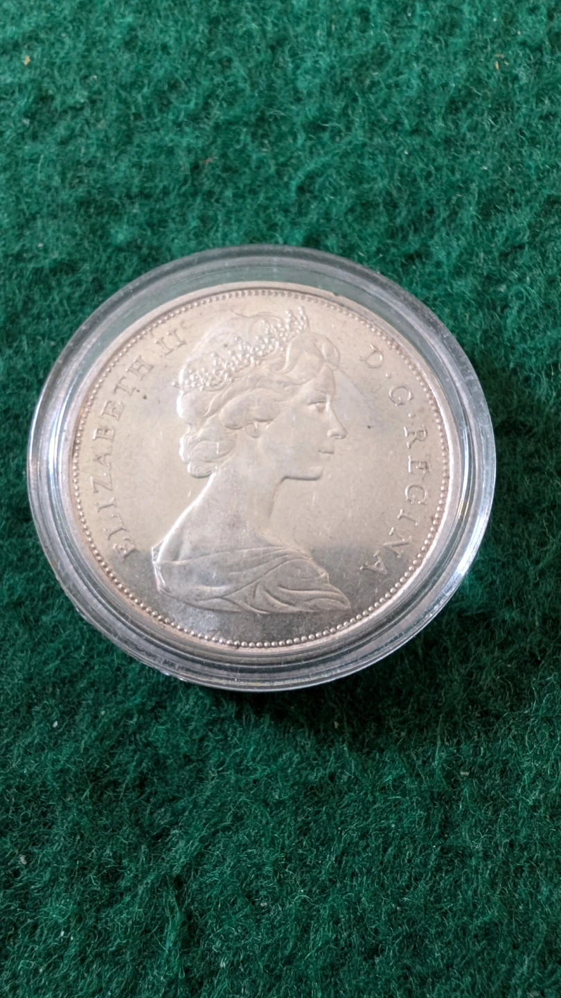 Canada 50 Cents Coin 1867-1967